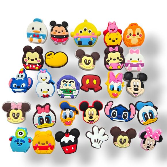 28 Kawaii Animated Character Shoe Charms - Picture 2 of 4
